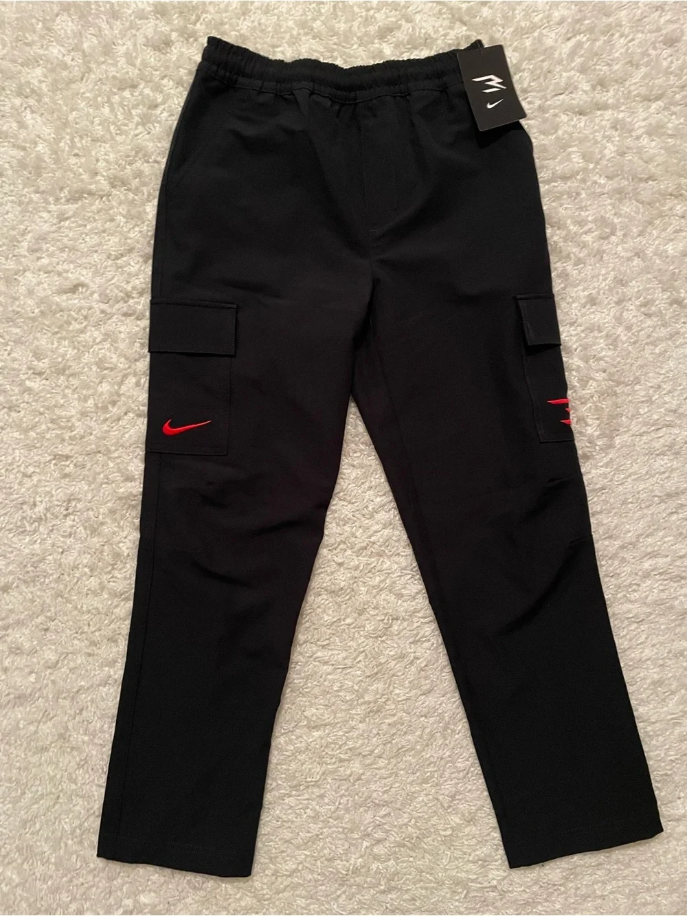 Boys Nike 3BRAND Black and Red Matching set size M (10-12) NWT